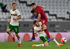 (SP)QATAR-DOHA-FOOTBALL-INTERNATIONAL FRIENDLY MATCH-QATAR VS BULGARIA