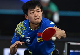 (SP)DOHA-QATAR-TABLE TENNIS-WTT STAR CONTENDER 2022-MEN'S SINGLES