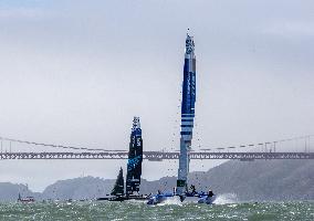 (SP)U.S.-FRANCISCO-SAIL GP-DAY 1