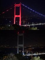 TURKEY-ISTANBUL-EARTH HOUR