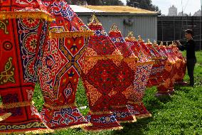 MIDEAST-NABLUS-RAMADAN-LANTERNS