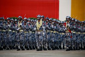 MYANMAR-NAY PYI TAW-77TH ARMED FORCES DAY