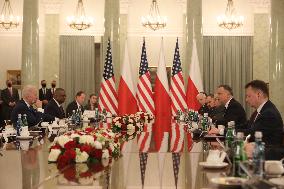 POLAND-WARSAW-BIDEN-VISIT