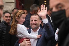 MALTA-HAMRUN-GENERAL ELECTION-CELEBRATIONS