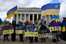 Protest against Russia's invasion of Ukraine