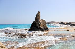 EGYPT-MARSA MATROUH-BEACHES-SCENERY