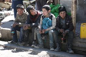 AFGHANISTAN-BAMIYAN-POVERTY