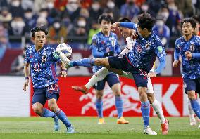 Football: Japan-Vietnam World Cup qualifier