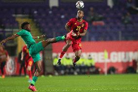 (SP)BELGIUM-BRUSSELS-FOOTBALL-FRIENDLY MATCH-BELGIUM VS BURKIINA FASO