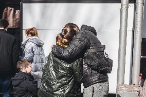 UKRAINE-ZAPORIZHZHIA-HUMANITARIAN CORRIDOR