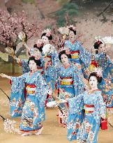 Traditional dance performance in Kyoto