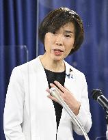 Vaccination minister Horiuchi resigns