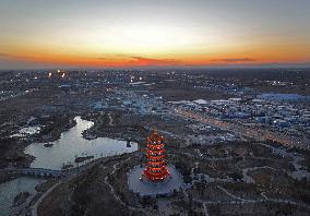 CHINA-HEBEI-XIONG'AN NEW AREA-FIFTH ANNIVERSARY-AERIAL VIEW (CN)