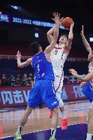 (SP)CHINA-JIANGXI-NANCHANG-BASKETBALL-CBA LEAGUE-GUANGDONG SOUTHERN TIGHERS VS TIANJIN PIONEERS (CN)