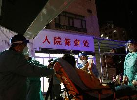 CHINA-SHANGHAI-EMERGENCY TREATMENT (CN)