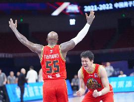 (SP)CHINA-JIANGXI-NANCHANG-BASKETBALL-CBA LEAGUE-BEIJING DUCKS VS JILIN NORTHEAST TIGERS(CN)
