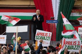 HUNGARY-BUDAPEST-PARLIAMENTARY ELECTIONS-CAMPAIGNS