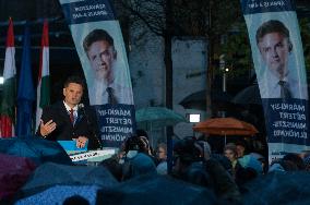 HUNGARY-BUDAPEST-PARLIAMENTARY ELECTIONS-CAMPAIGNS