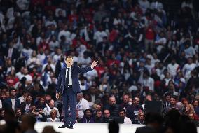 FRANCE-NANTERRE-MACRON-PRESIDENTIAL ELECTION-RALLY