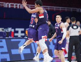 (SP)CHINA-NANCHANG-BASKETBALL-CBA LEAGUE-GUANGZHOU LOONG LIONS VS SHANXI LOONGS(CN)