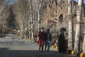 AFGHANISTAN-BAMIYAN-BUDDHA STATUE-REBUILD