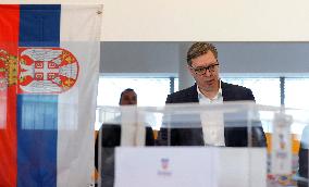 SERBIA-BELGRADE-ELECTIONS