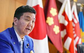 Japanese Defense Minister Nobuo Kishi