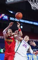 (SP)CHINA-JIANGXI-NANCHANG-BASKETBALL-CBA LEAGUE-SHANDONG HEROES VS SHENZHEN LEOPARDS (CN)