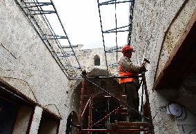 SYRIA-ALEPPO-ANCIENT MARKETPLACE-RECONSTRUCTION