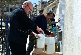SYRIA-DAMASCUS-WELL-WATER DESALINATION CENTER