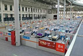 CHINA-SHANGHAI-MAKESHIFT HOSPITAL-OPEN (CN)