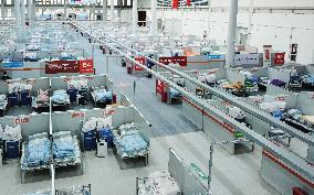 CHINA-SHANGHAI-MAKESHIFT HOSPITAL-OPEN (CN)