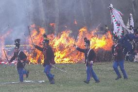 HUNGARY-TAPIOBICSKE-HISTORIC BATTLE-REENACTMENT