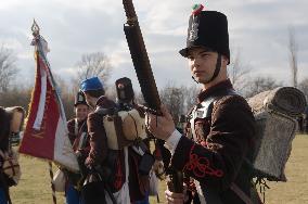 HUNGARY-TAPIOBICSKE-HISTORIC BATTLE-REENACTMENT