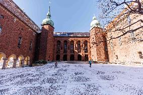 SWEDEN-STOCKHOLM-SPRING SNOW