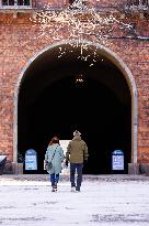 SWEDEN-STOCKHOLM-SPRING SNOW