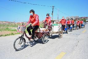 CHINA-FUJIAN-QUANZHOU-COVID-19-VOLUNTEERS-SUPPORT (CN)