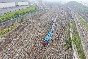 CHINA-CHONGQING-NEW INT'L LAND-SEA FREIGHT TRAIN (CN)