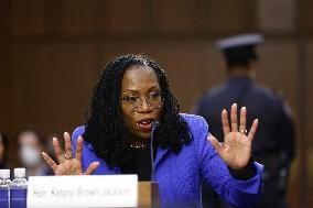 FILE-U.S.-WASHINGTON, D.C.-SUPREME COURT NOMINEE-FIRST AFRICAN AMERICAN WOMAN-CONFIRMATION