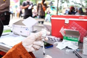 INDONESIA-TANGERANG-COVID19-BOOSTER VACCINES