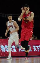 (SP)CHINA-NANCHANG-BASKETBALL-CBA LEAGUE-SHANGHAI VS SHENZHEN (CN)