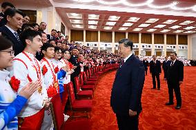 CHINA-BEIJING WINTER OLYMPICS-PARALYMPICS-ROLE MODELS-GATHERING (CN)