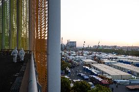 CHINA-SHANGHAI-TEMPORARY HOSPITAL-CONSTRUCTION (CN)