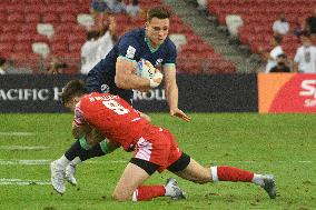 (SP)SINGAPORE-RUGBY-HSBC WORLD RUGBY SEVENS