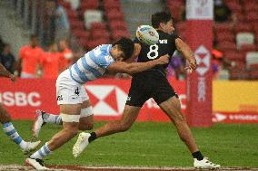 (SP)SINGAPORE-RUGBY-WORLD SEVENS SERIES-NZL VS ARG