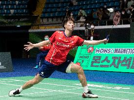 (SP)SOUTH KOREA-SUNCHEON-BADMINTON-KOREA OPEN 2022-MEN'S SINGLES-SEMIFINAL