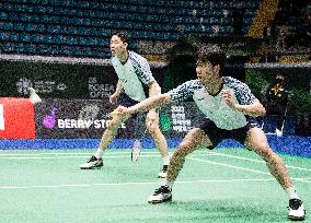 (SP)SOUTH KOREA-SUNCHEON-BADMINTON-KOREA OPEN 2022-MEN'S DOUBLES-SEMIFINAL