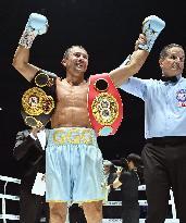 Boxing: Murata-Golovkin title unification bout