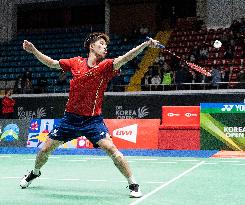 (SP)SOUTH KOREA-SUNCHEON-BADMINTON-KOREA OPEN 2022-MEN'S SINGLES-FINAL