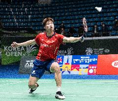 (SP)SOUTH KOREA-SUNCHEON-BADMINTON-KOREA OPEN 2022-MEN'S SINGLES-FINAL